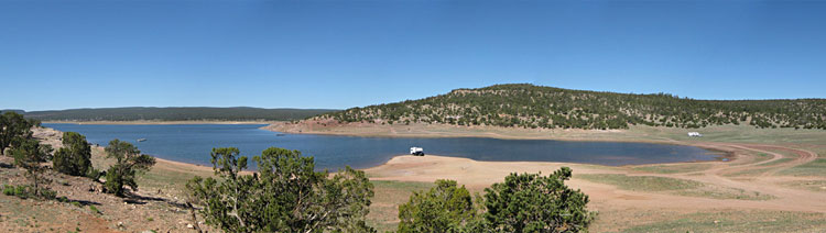 Bluewater Lake panorama