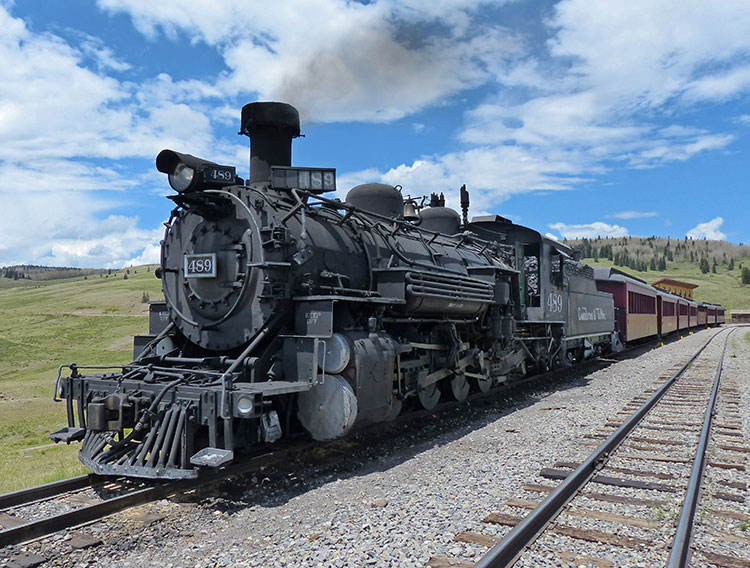 C&T locomotive 489